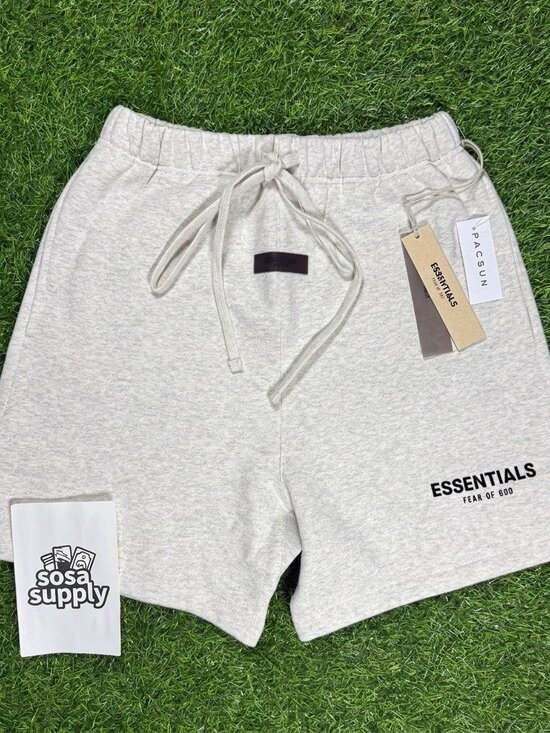 Fear of God Other - Fear of God Essentials Light Oatmeal Shorts - All Sizes - Fast Shipping